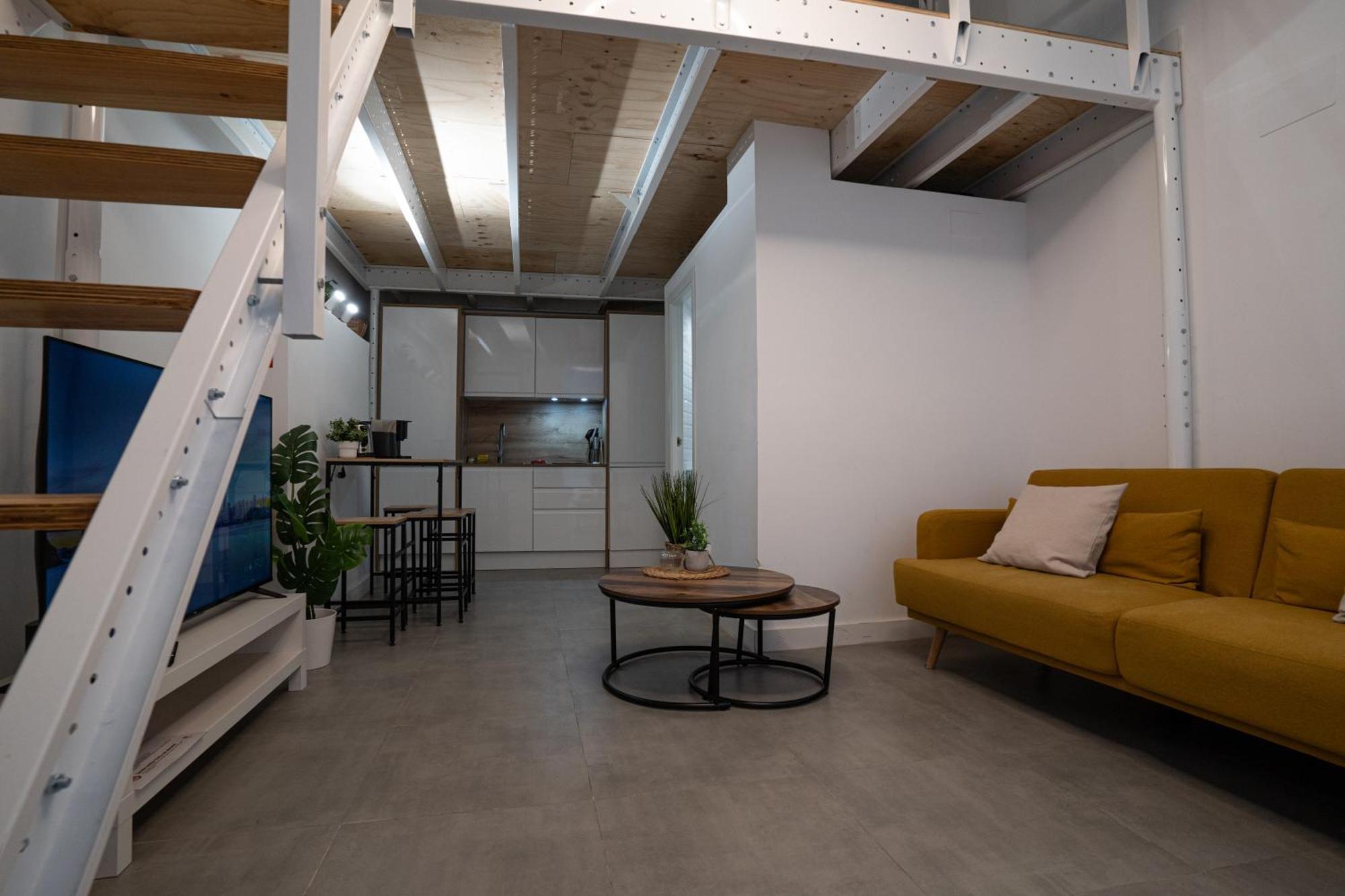 Loft A 10 Min Del Centro Historico De Madrid A Apartment Ngoại thất bức ảnh